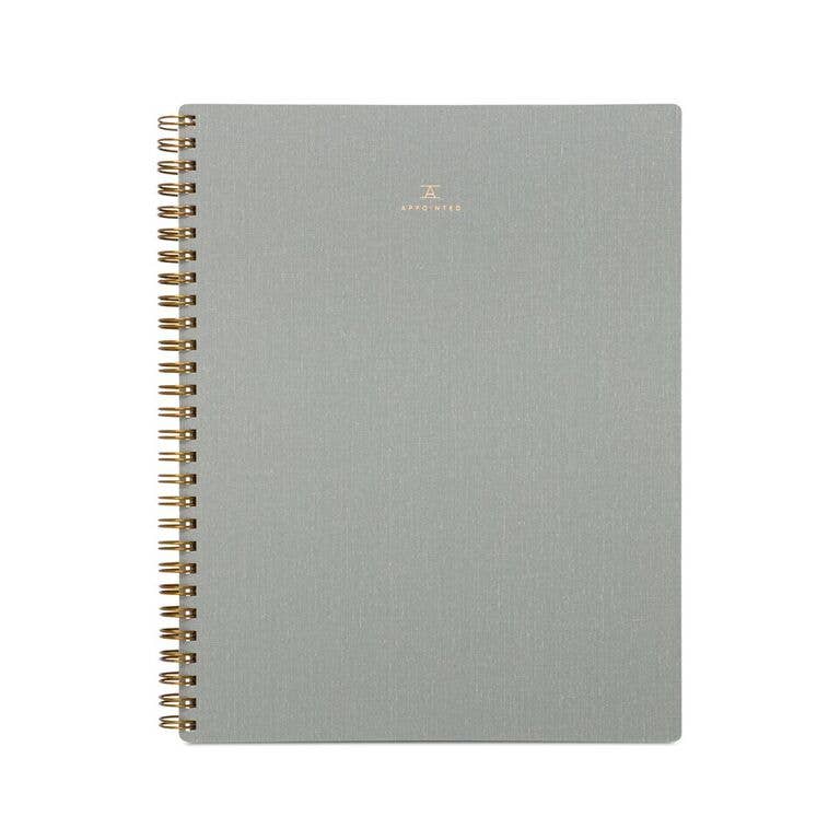 The Notebook - Dove Gray: Blank Pages