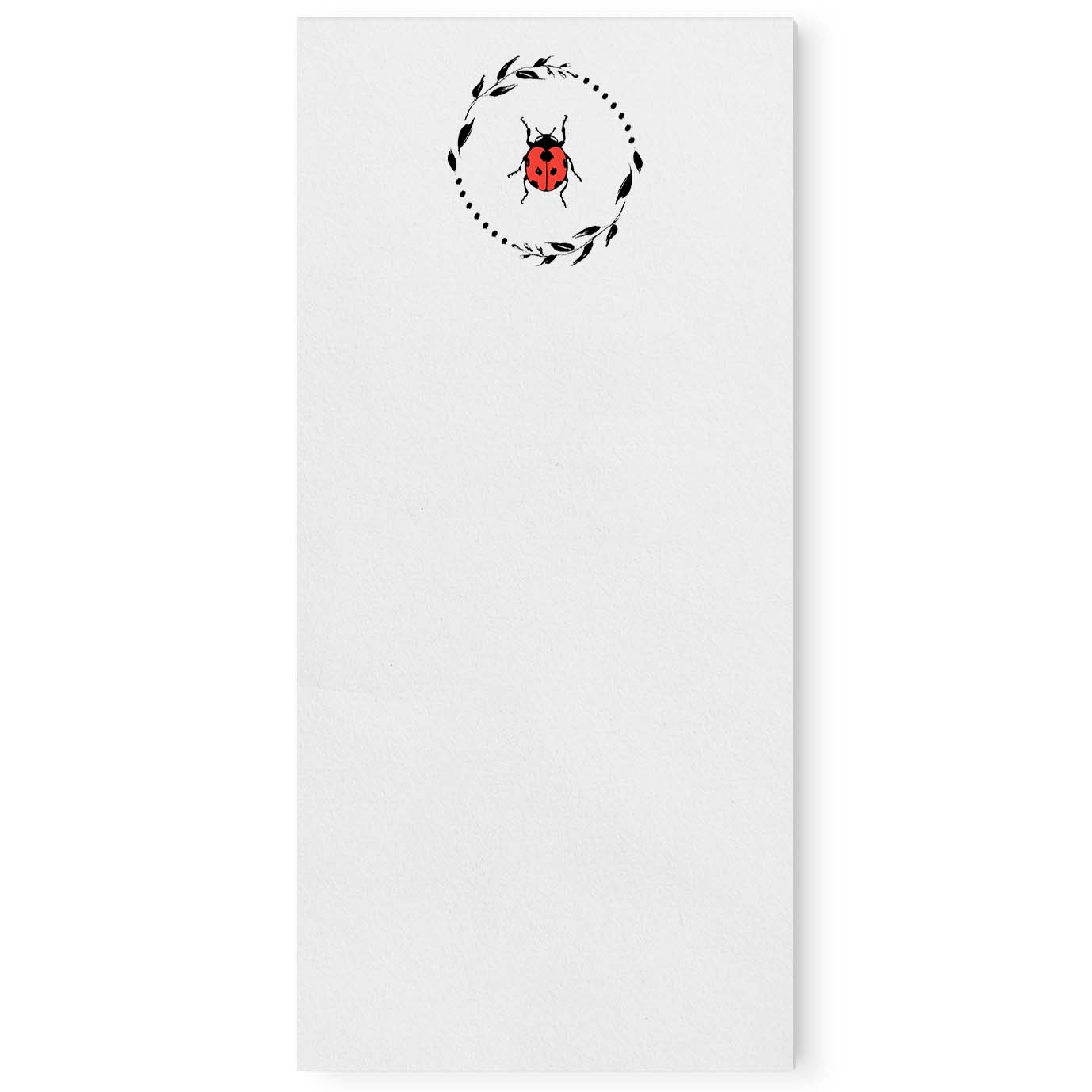 Ladybug Notepad