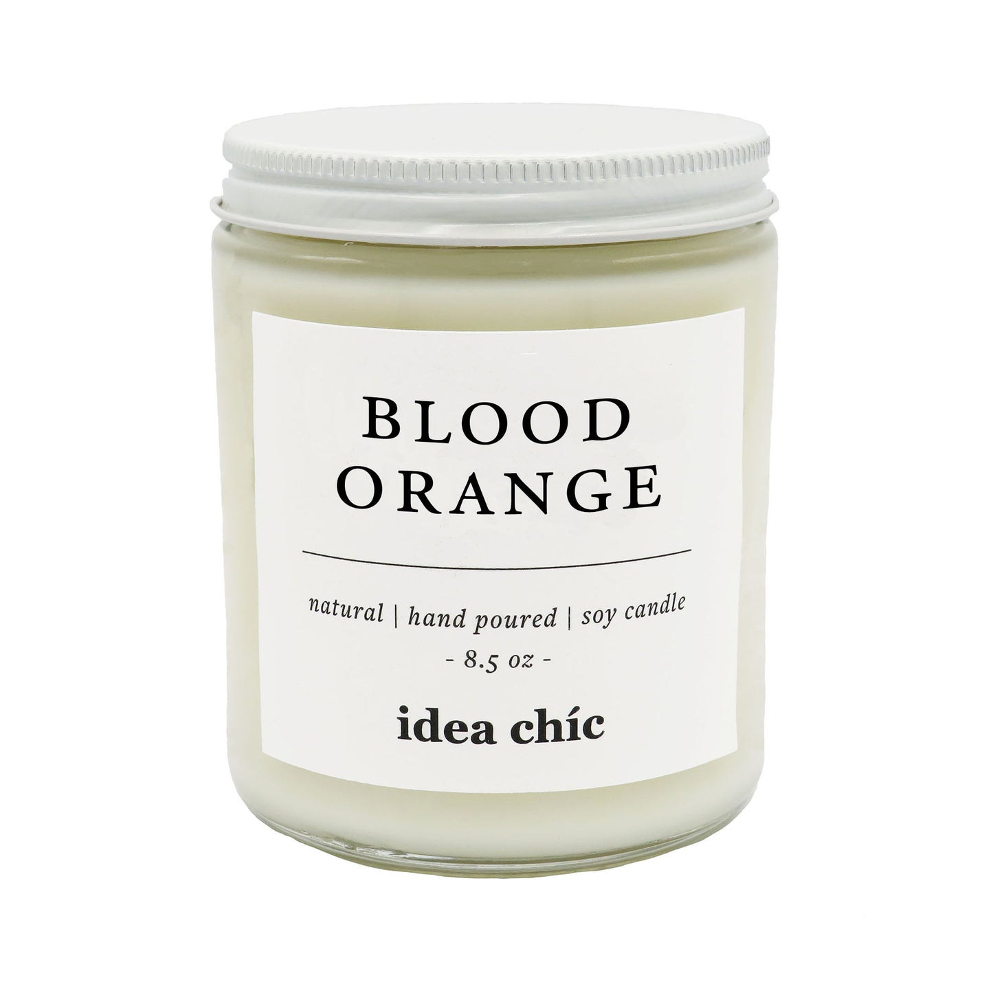 8.5 oz. Blood Orange Candle Glass Jar