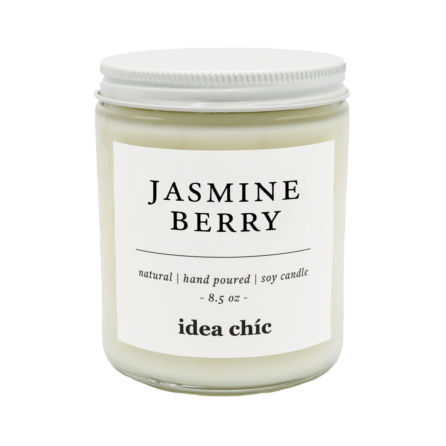 8.5 oz. Jasmine Berry Candle Glass Jar