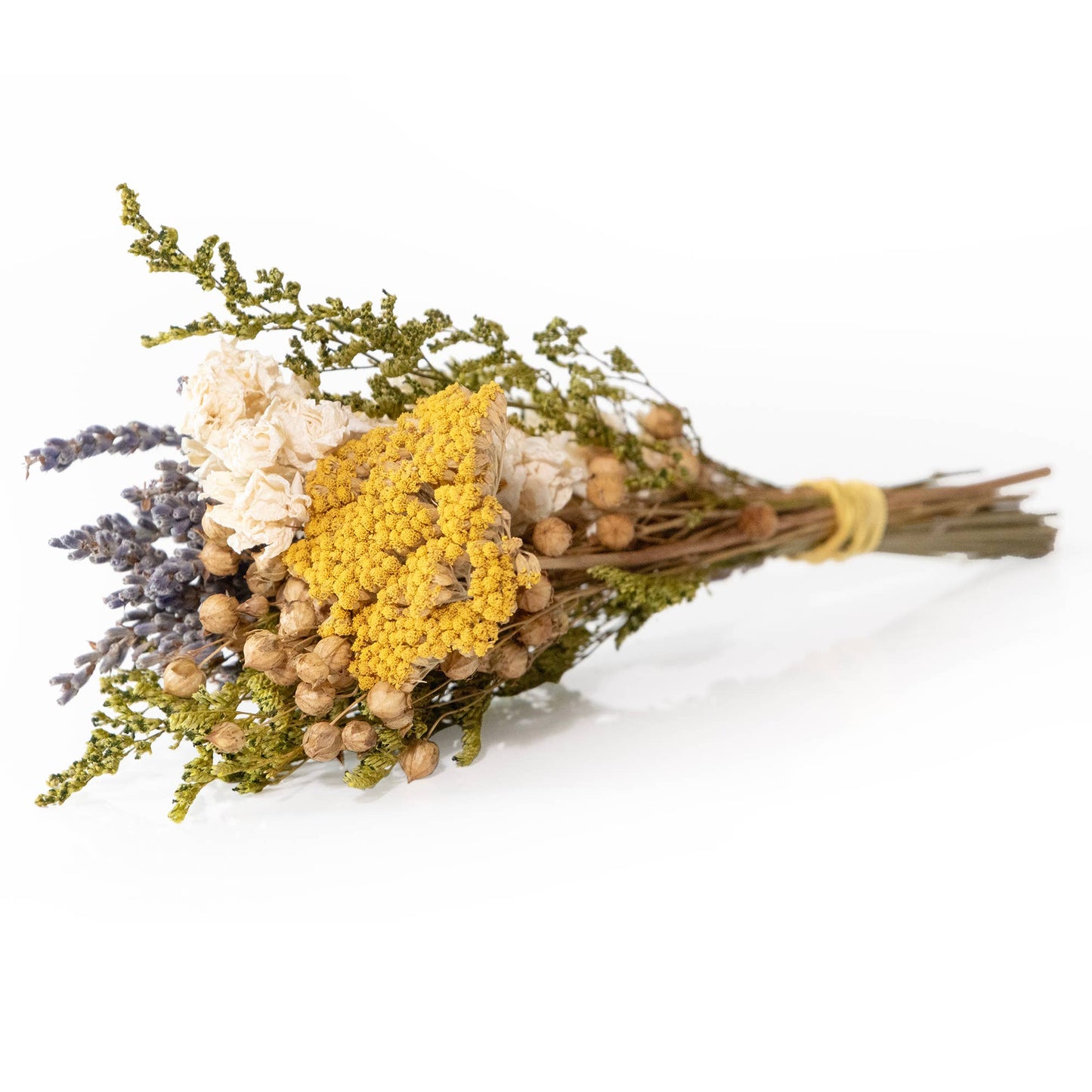 MINI bouquet d'achillée millefeuille et de lavande