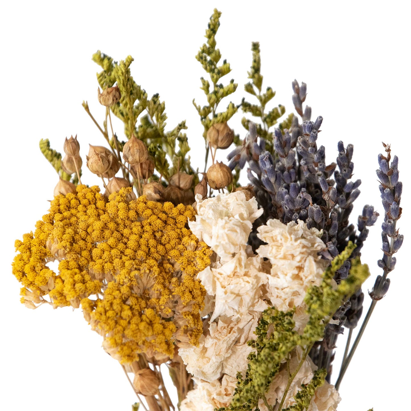MINI bouquet d'achillée millefeuille et de lavande