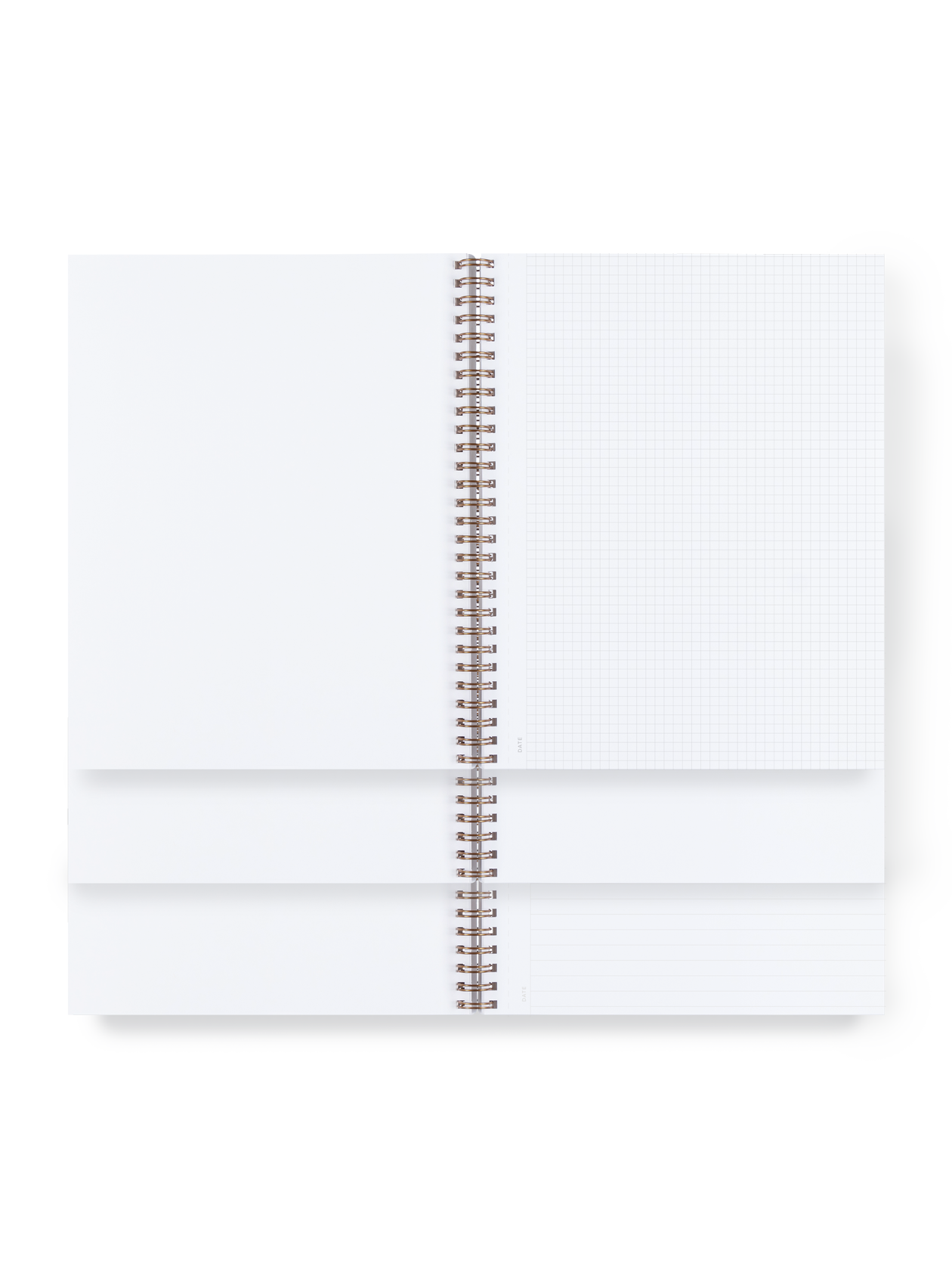 The Notebook - Dove Gray: Blank Pages
