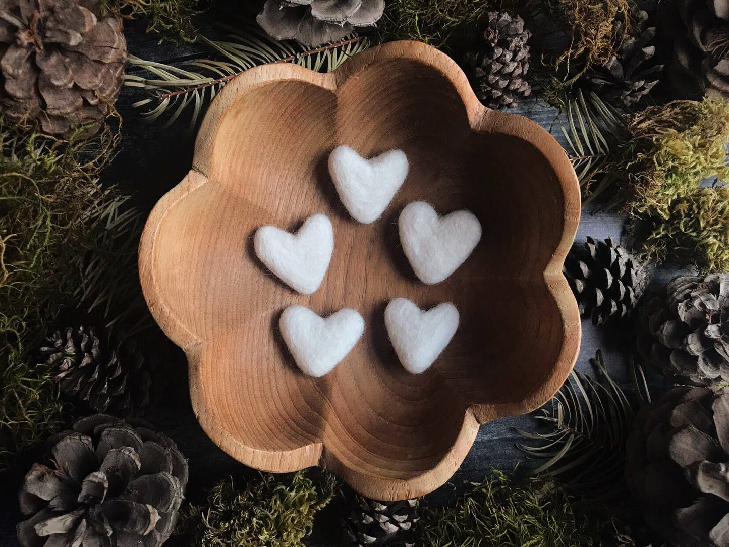 Felted Wool Heart