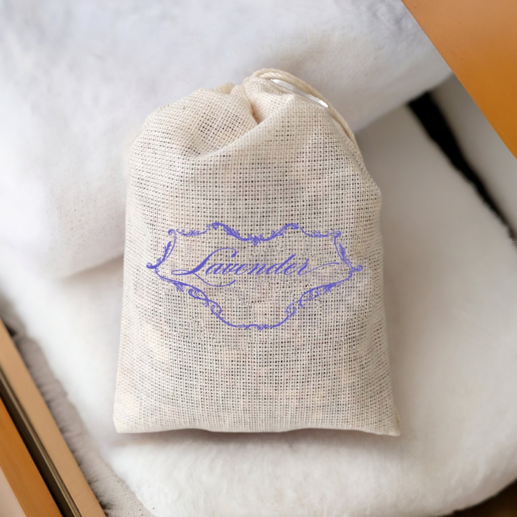 Lavender Floral Sachet - 3 Pack for Fresh Laundry or Drawers