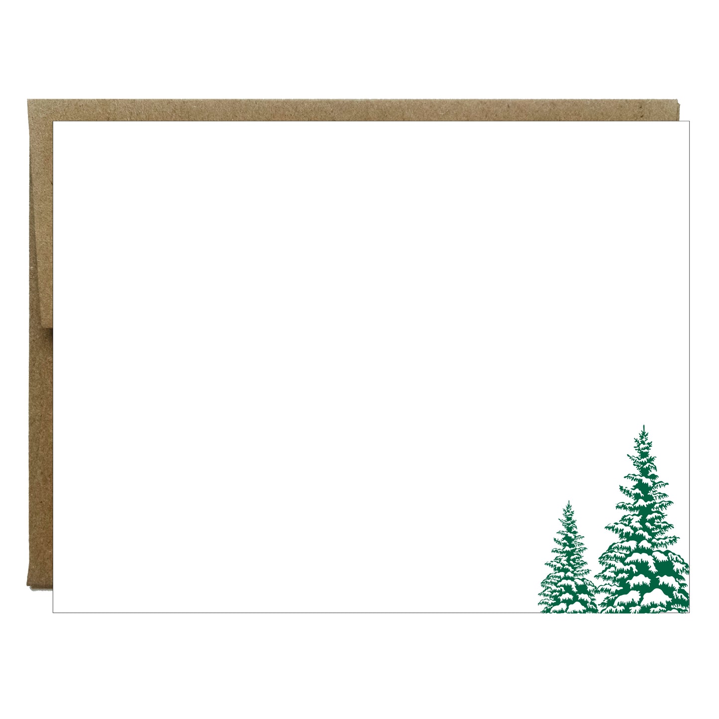 Carte typographique pomme de pin