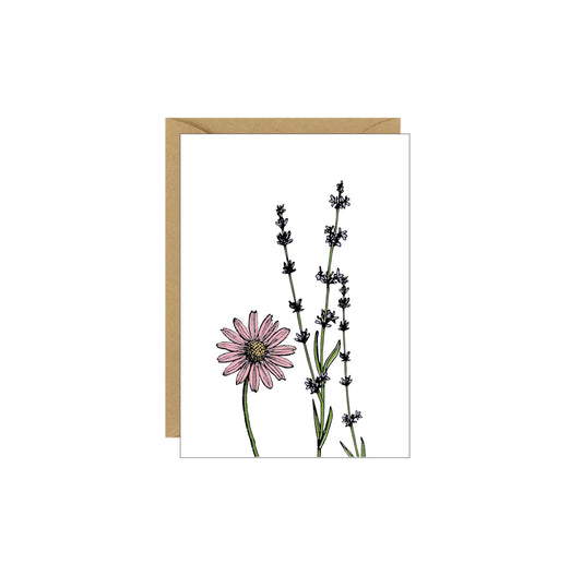 Enclosure Card - Botanical - 4 pack