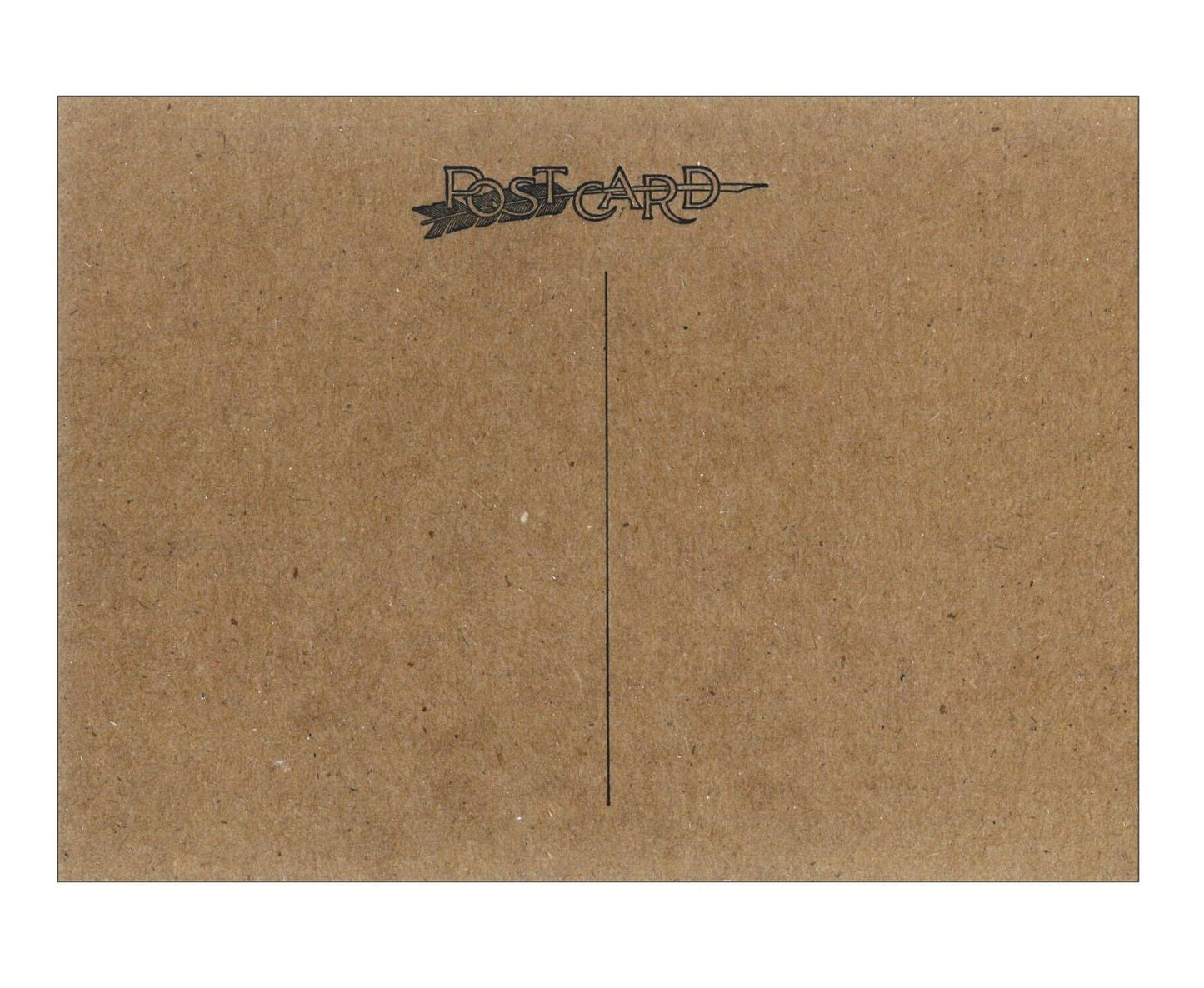 Quill Pen Letterpress Postcards - Pack of 10