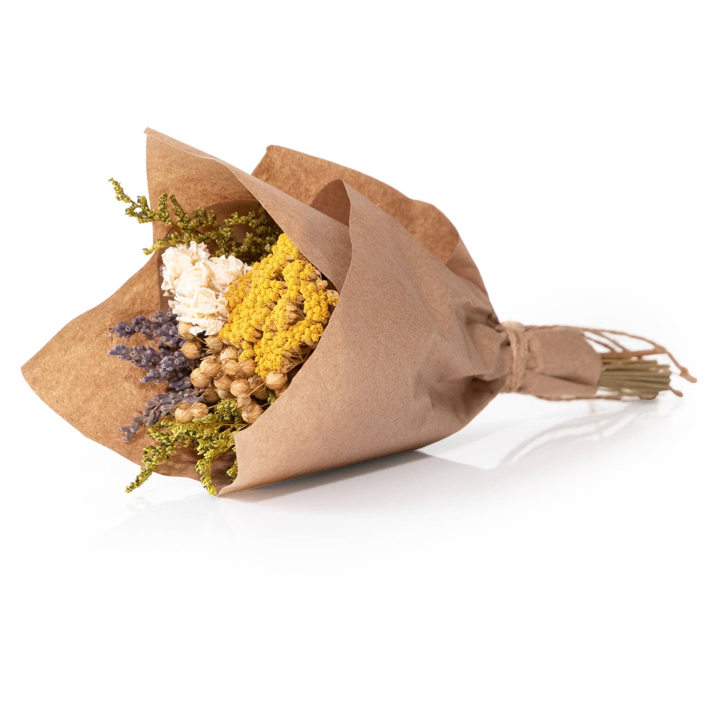 MINI bouquet d'achillée millefeuille et de lavande