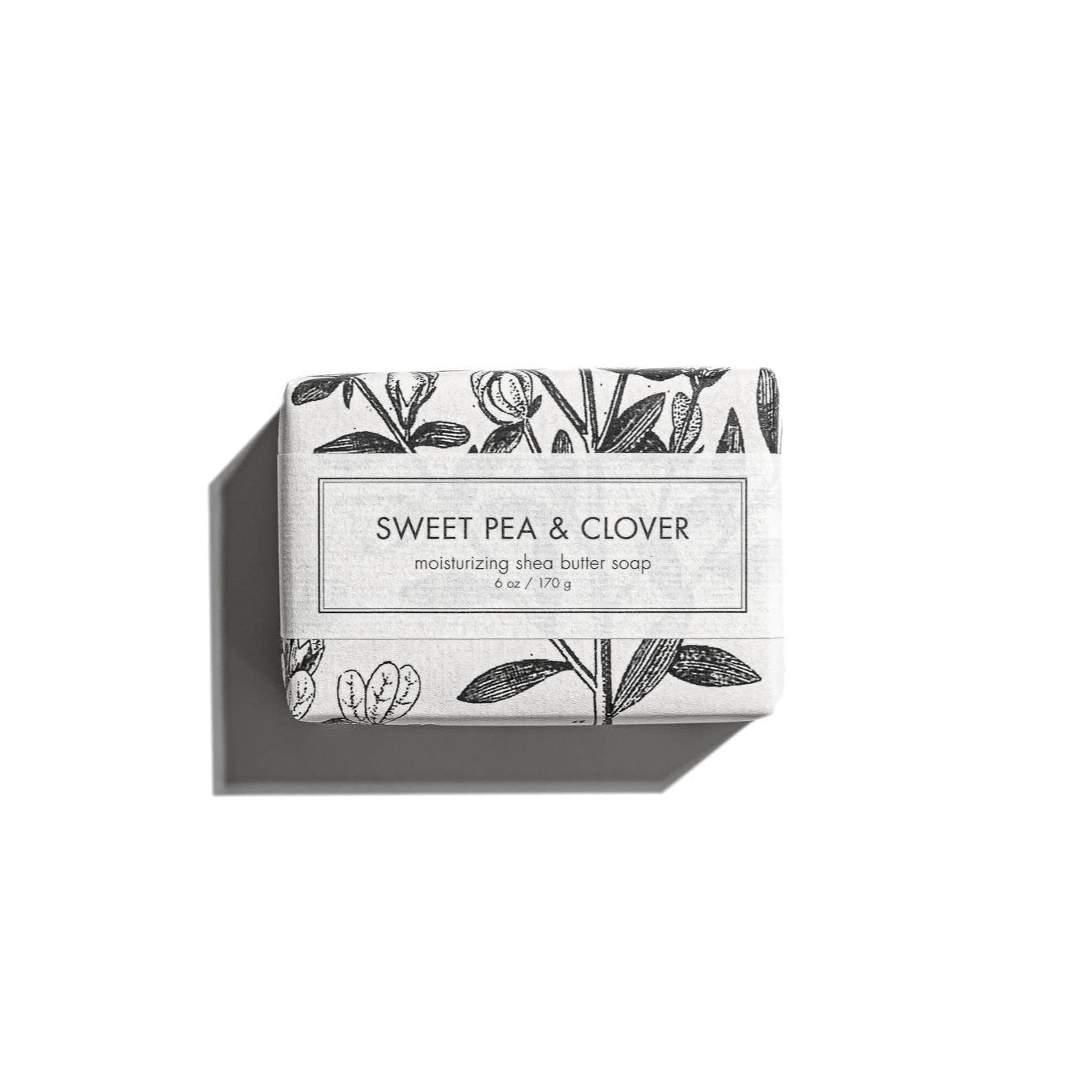 Sweet Pea & Clover Shea Butter Soap - Bath Bar