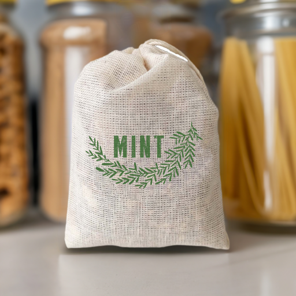 Mint Sachet - 3 Pack for Closet, Drawer or Pantry