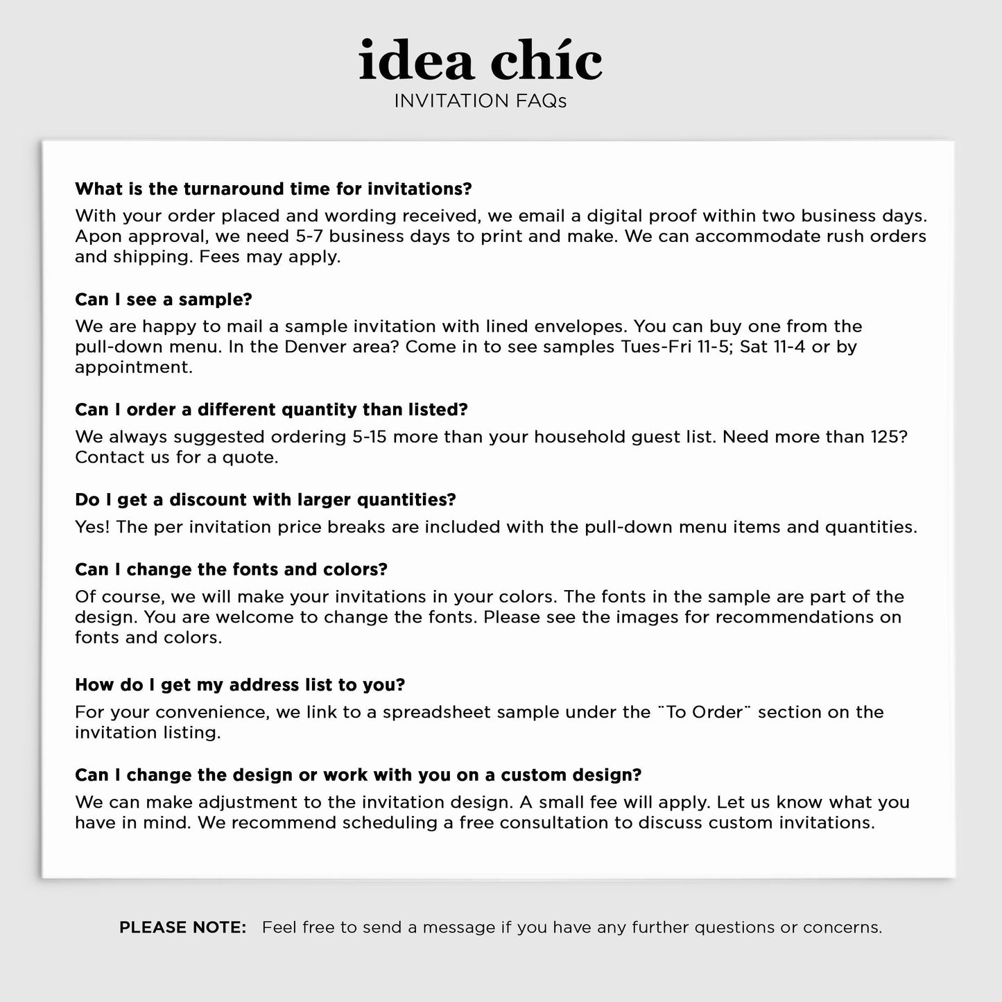 Classic Bridal Shower Invitation