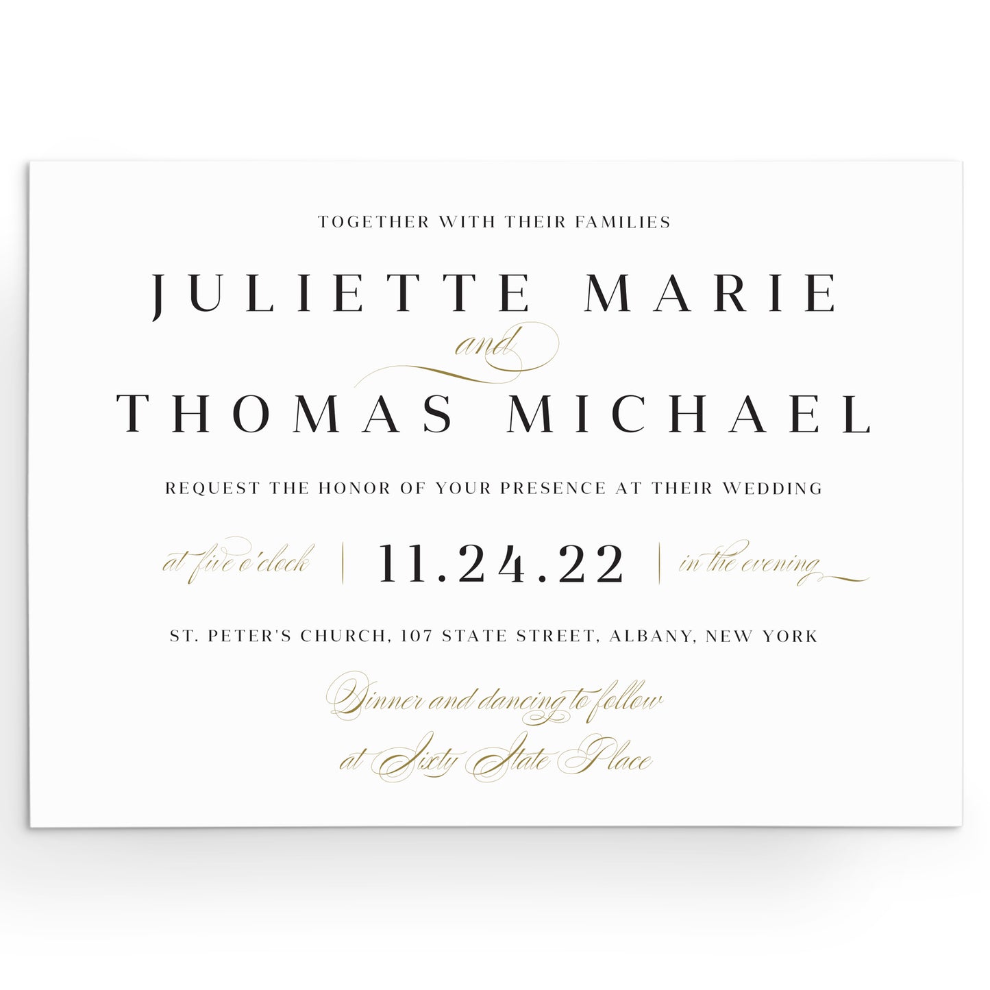 Royalty Wedding Invitation