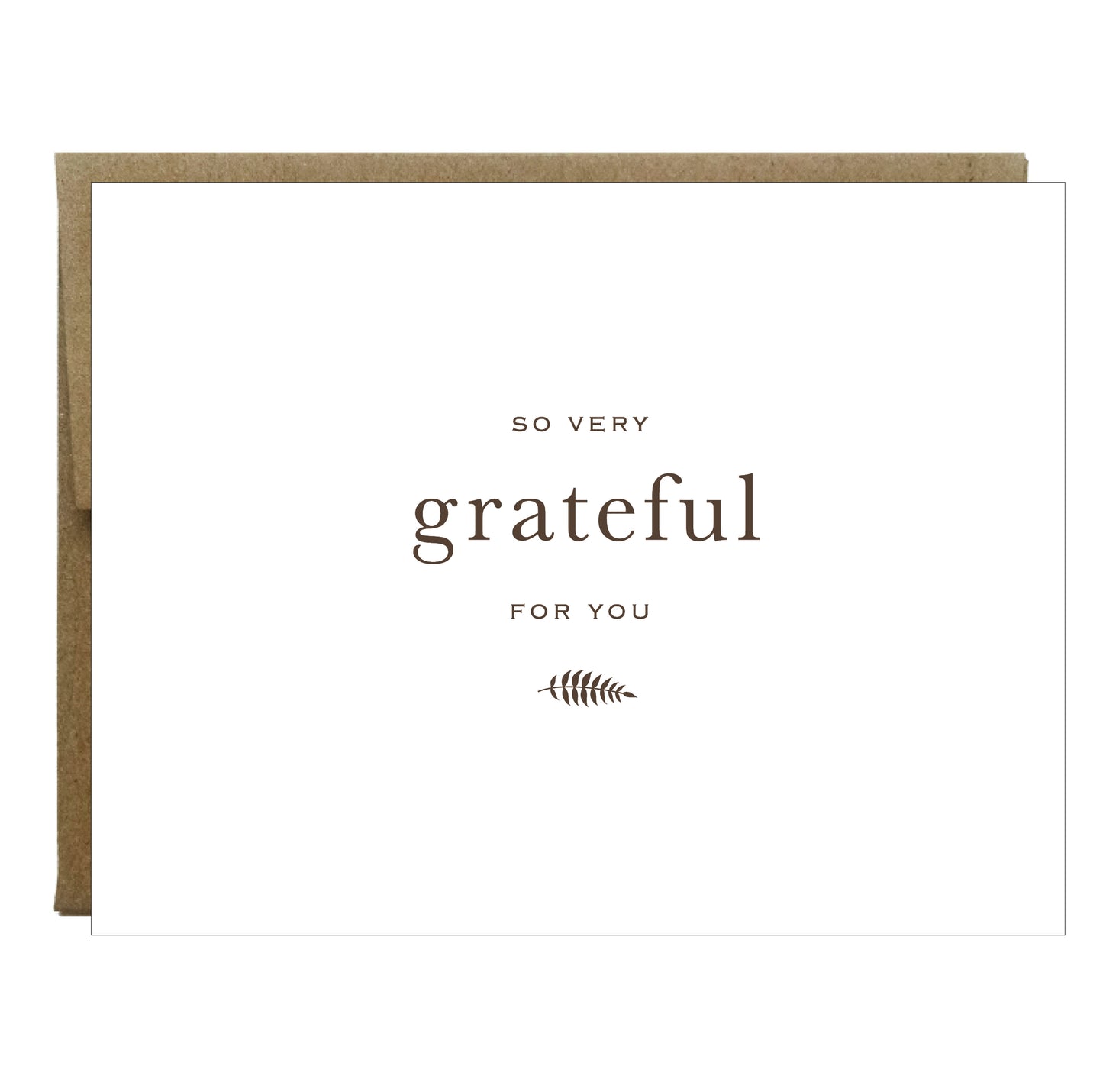 Grateful for You Greeting Card