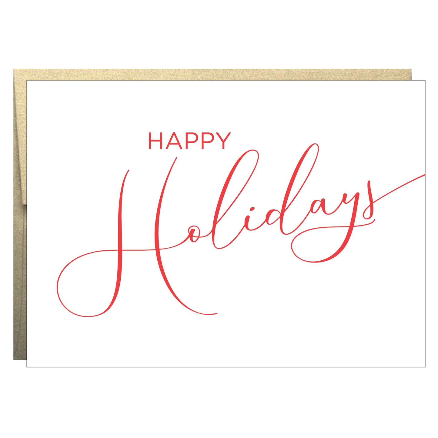 Happy Holidays Greeting Card