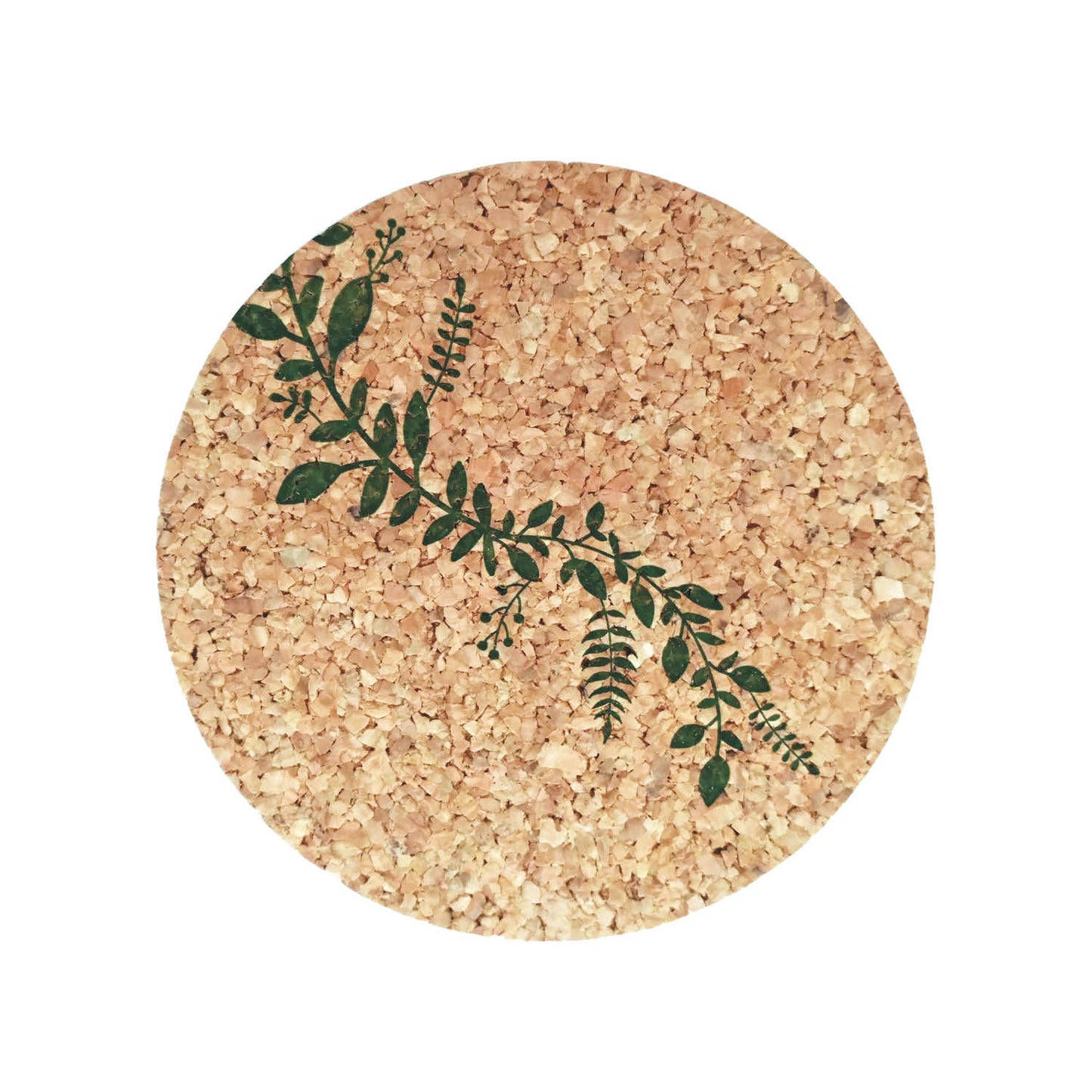 Leaf Vine Cork Coasters - Pack of 4 - Idea Chíc