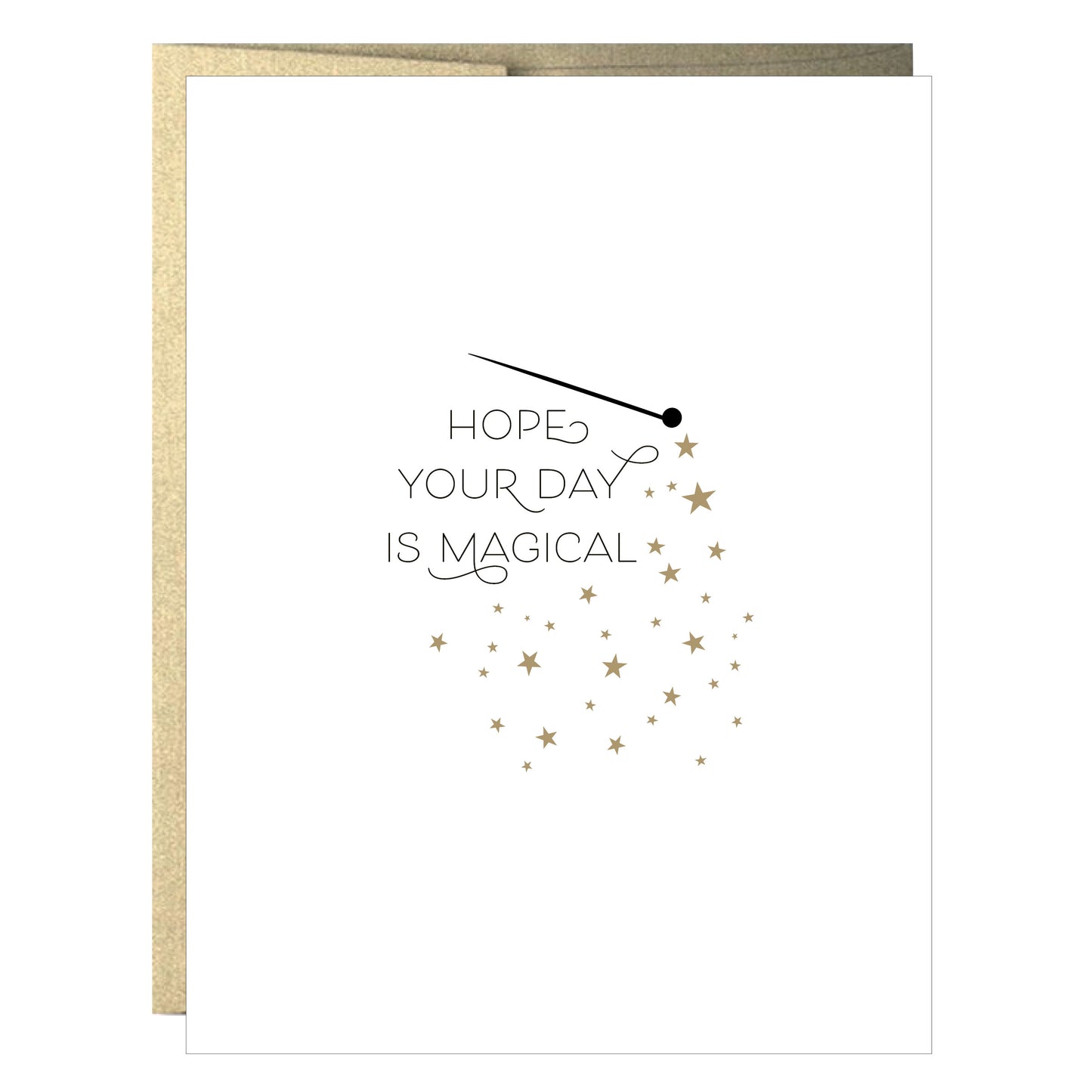 Espero que tu día sea mágico Tarjeta de felicitación de cumpleaños