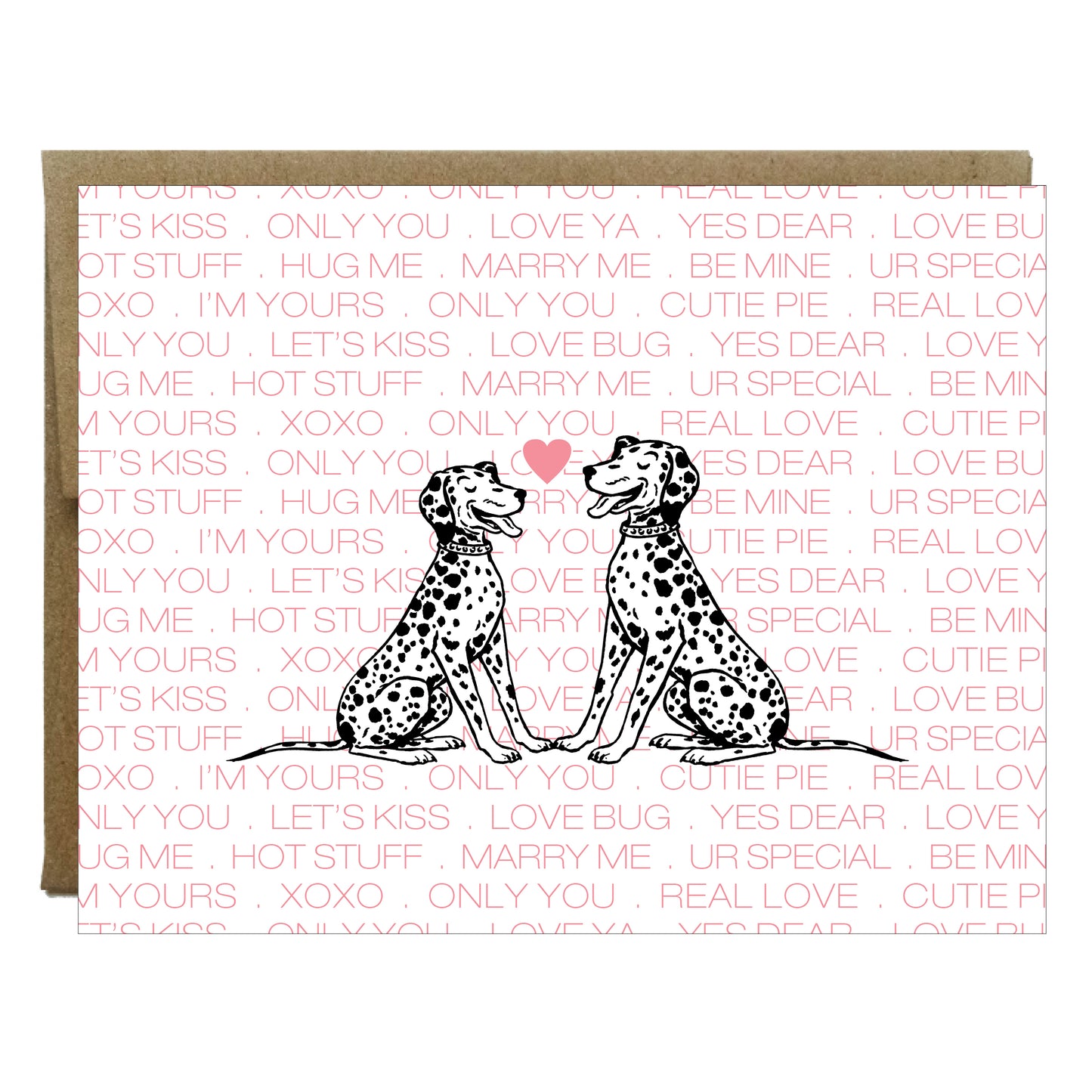 Old Puppy Love Valentine's Greeting Card - Idea Chíc