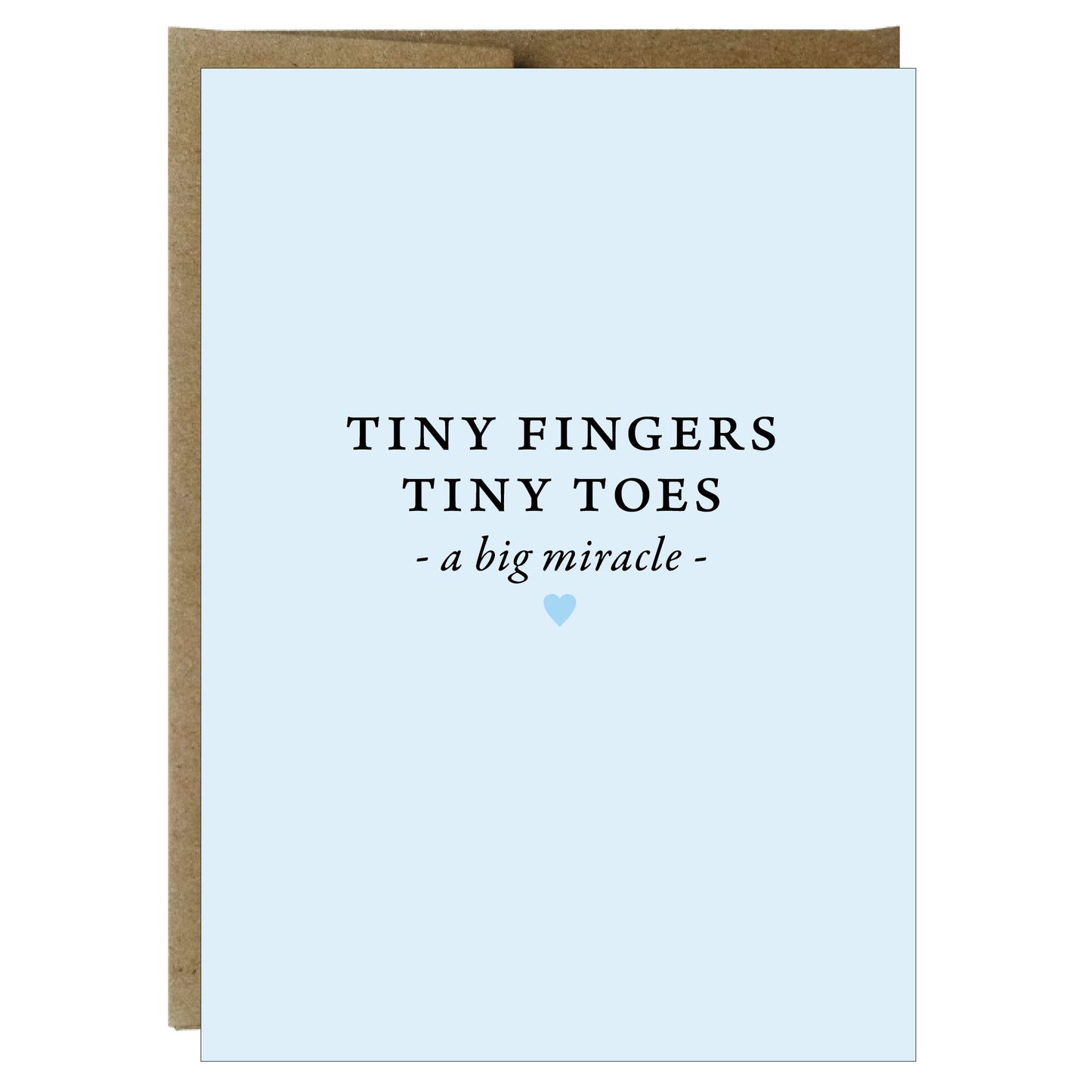 Tiny Fingers y Tiny Toes Baby Boy Tarjetas de felicitación
