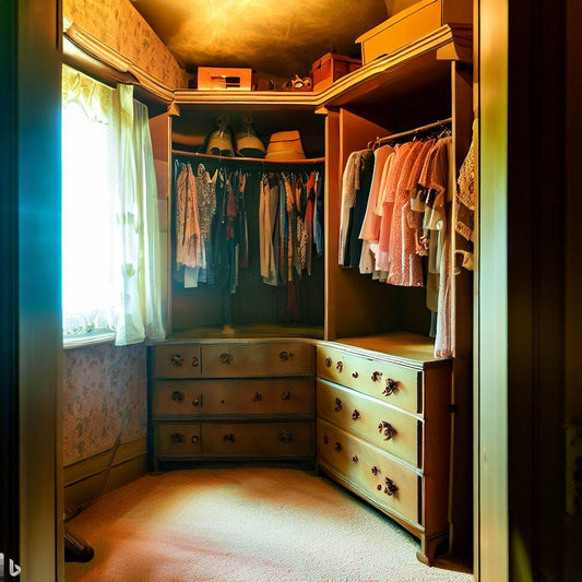 How to Freshen Old Closets