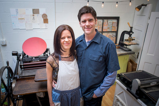 Made with love and a letterpress