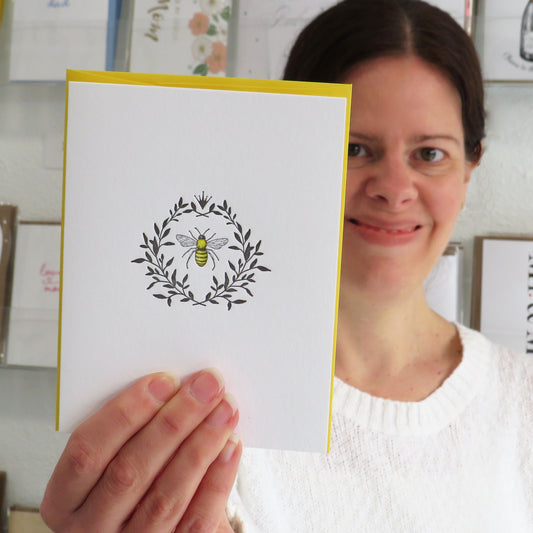 bee stationery