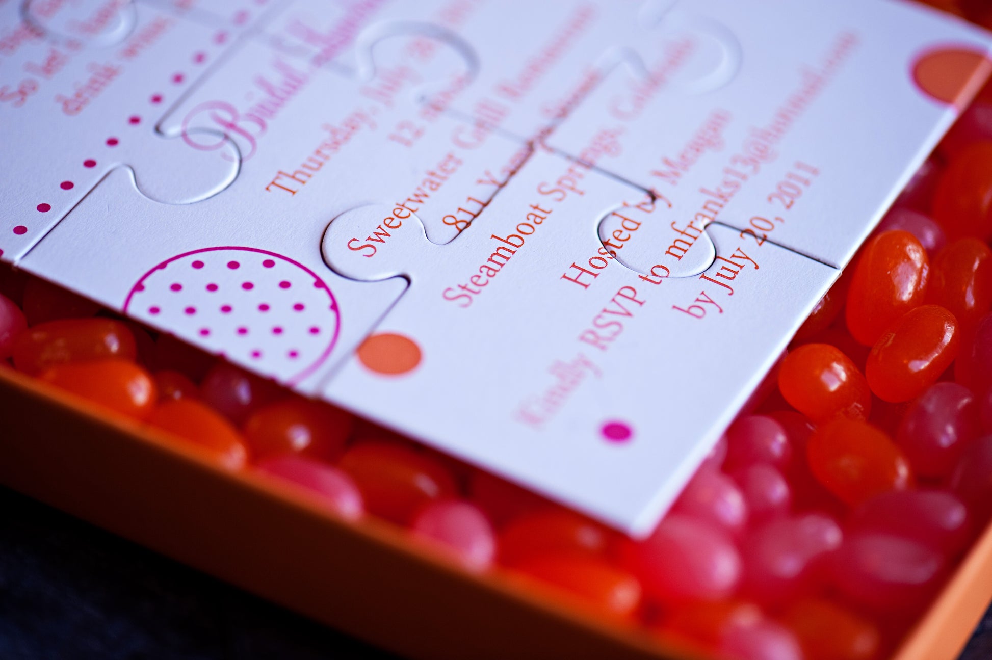 Puzzle Invitation for the Fun and Interactive Wedding or Party - Idea Chíc