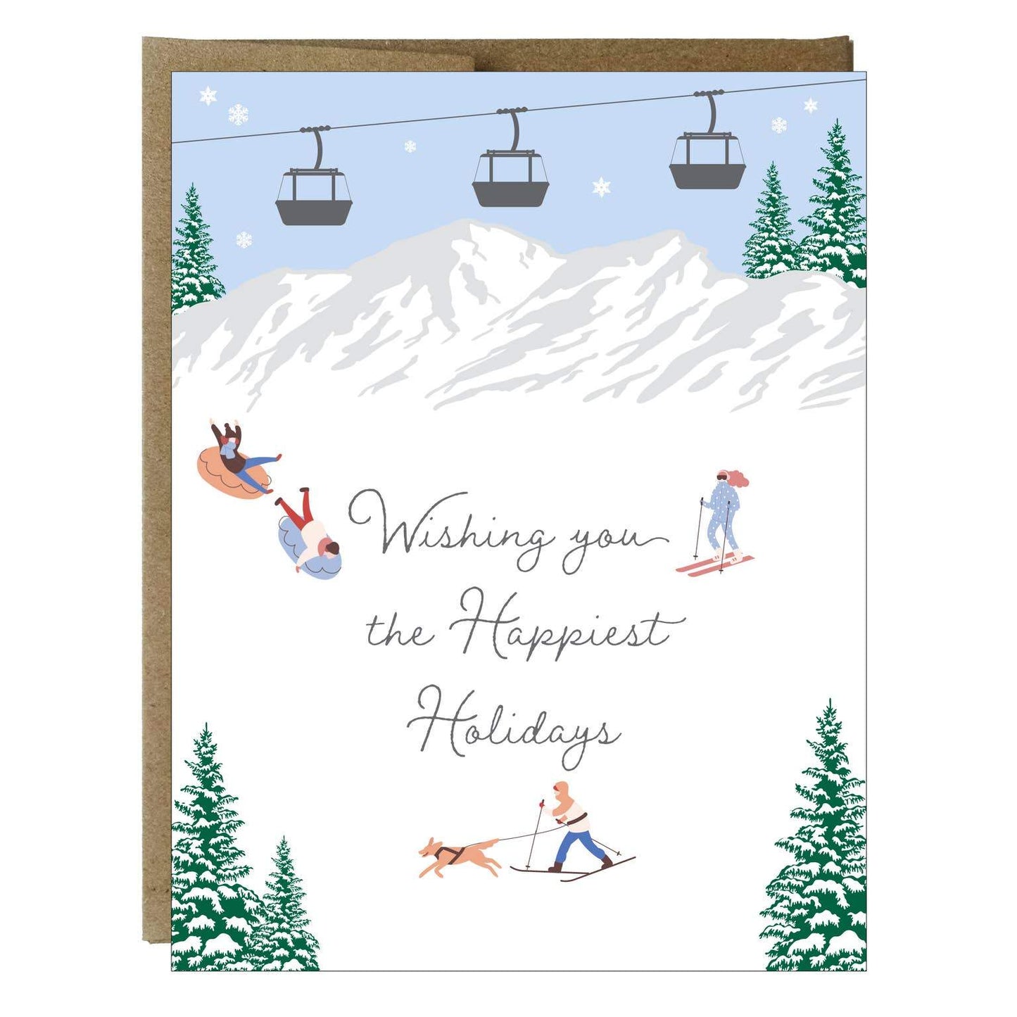 Holiday Fun in the Snow Card - 8 pack