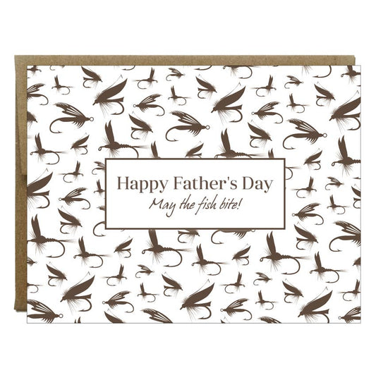 Fishing Fly Father's Day Greeting Card