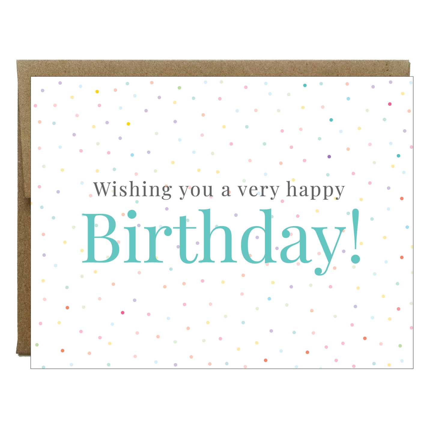 Birthday Sprinkles Greeting Card