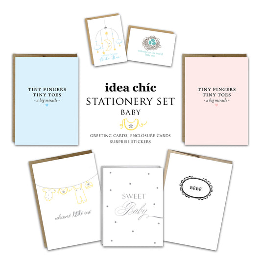 Baby Stationery Set - Idea Chíc