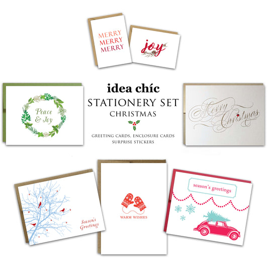 Christmas Stationery Box Set - Idea Chíc
