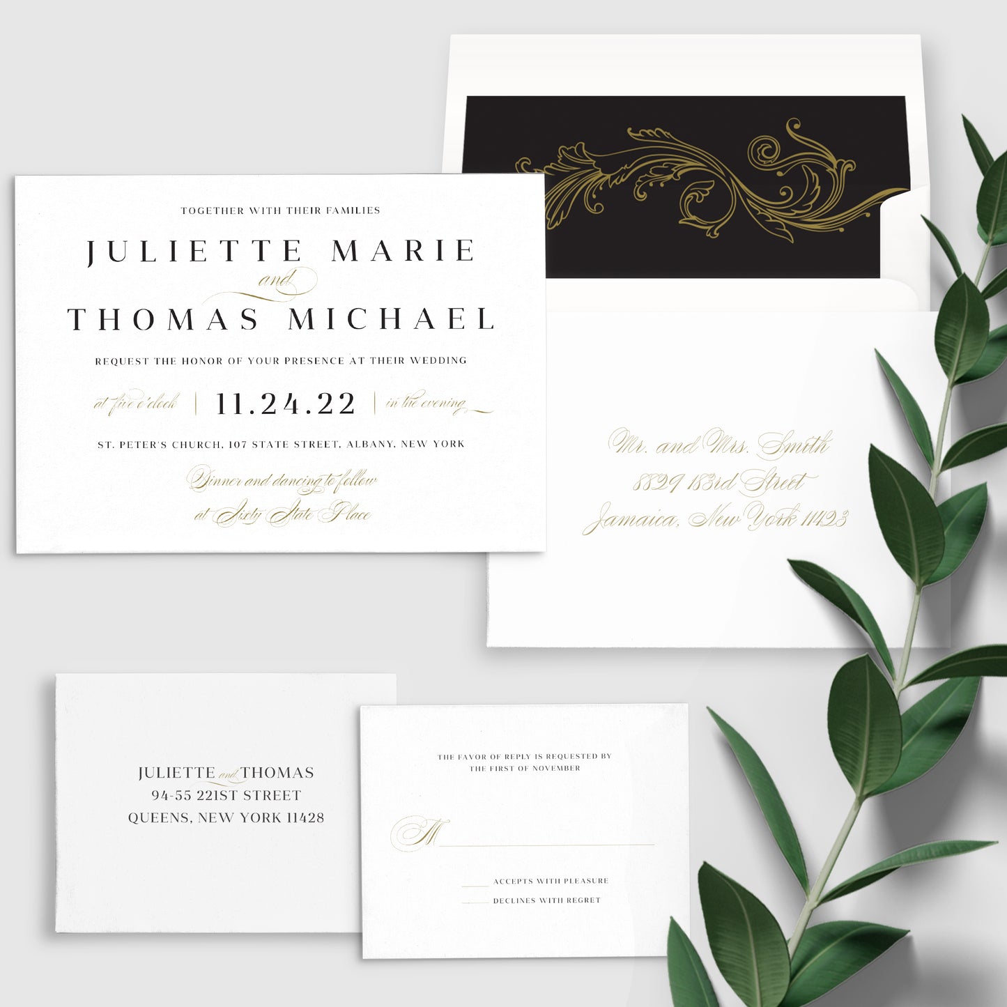 Royalty Wedding Invitation