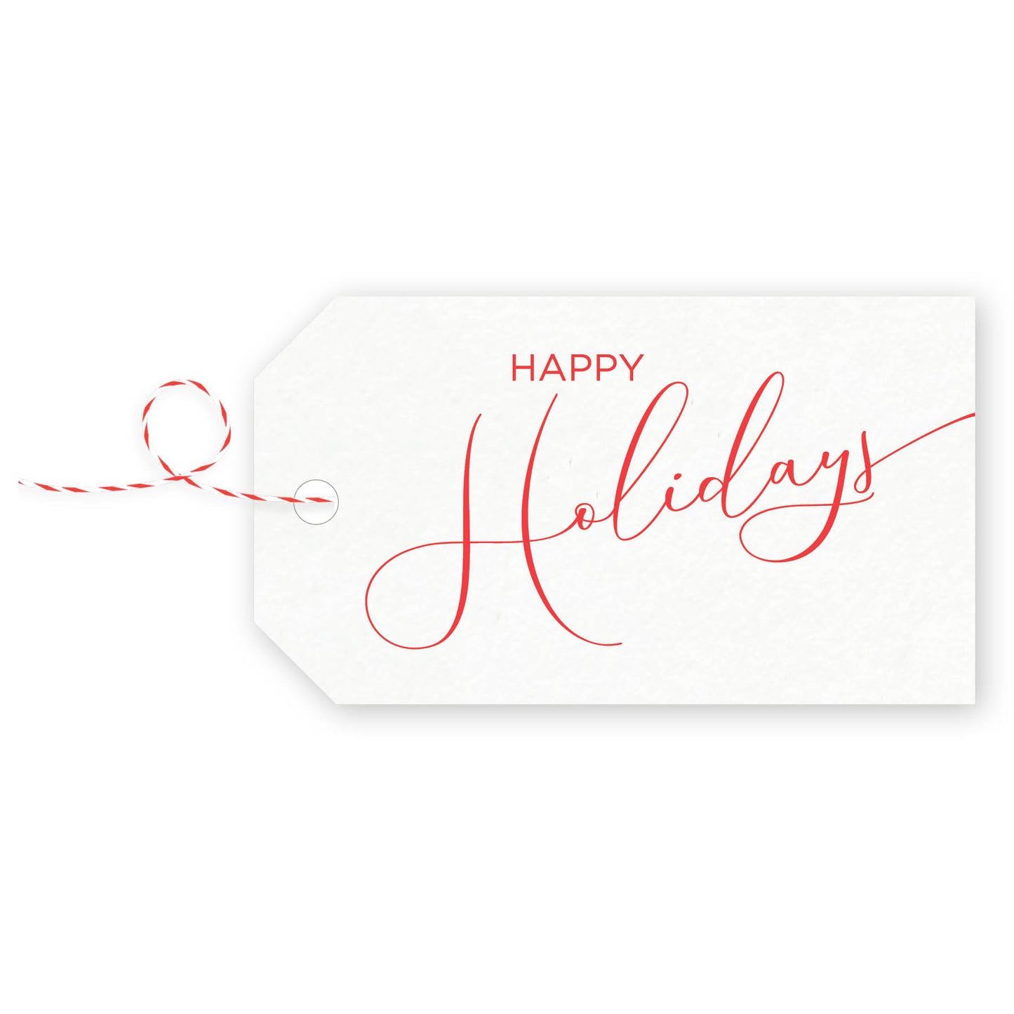 Étiquettes cadeaux Joyeuses Fêtes - Paquet de 4