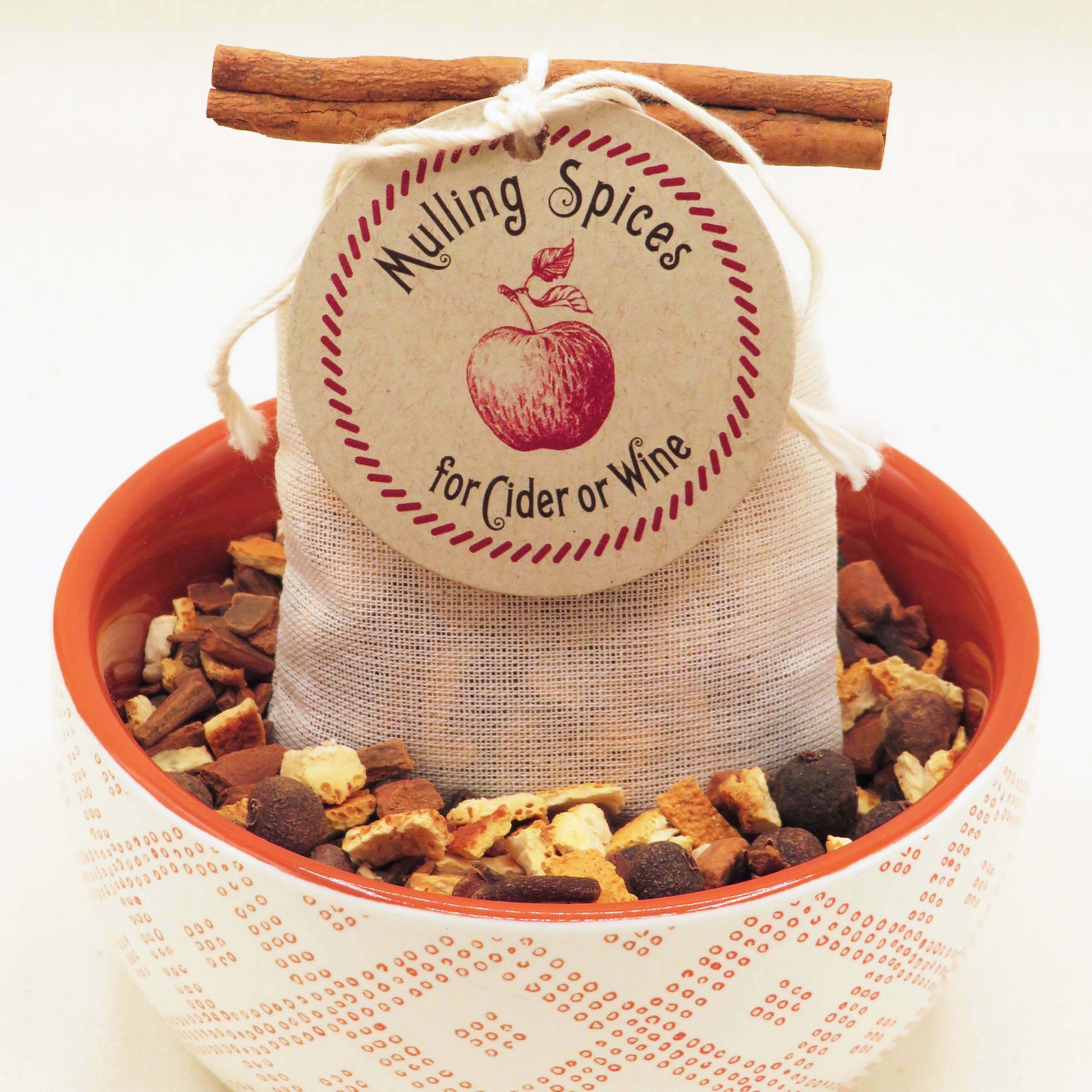 Mulling Spices Sachet - Holiday Gift For Home, Fall or Winter Wedding Favor - Idea Chíc