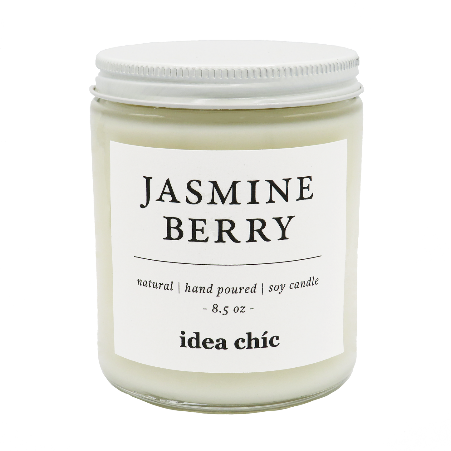 8.5 oz. Jasmine Berry Candle Glass Jar