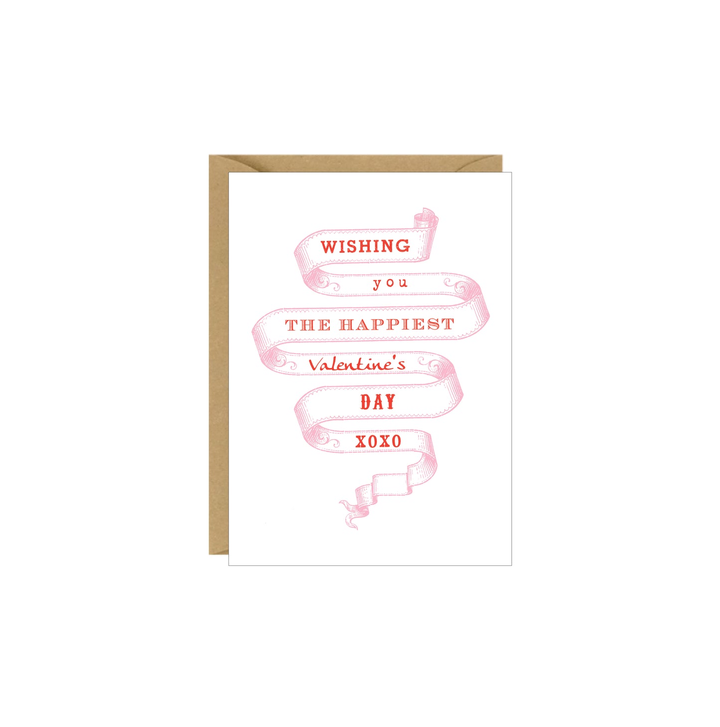 Enclosure Card - Valentine's Banner - 4 pack