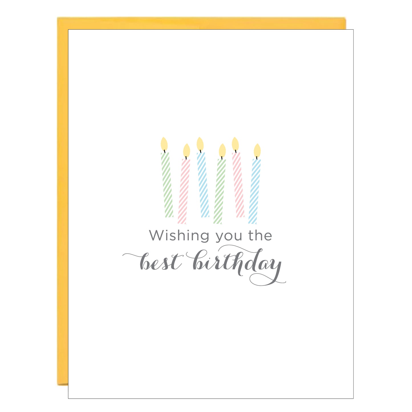 Meilleures bougies d'anniversaire Carte de vœux