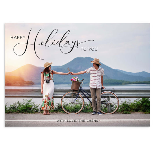 Happy Holidays Photo Card