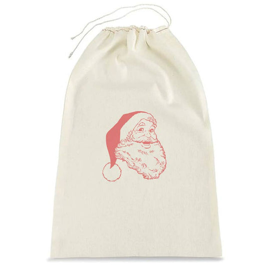 Santa Claus Muslin Cloth Gift Bag - Idea Chíc