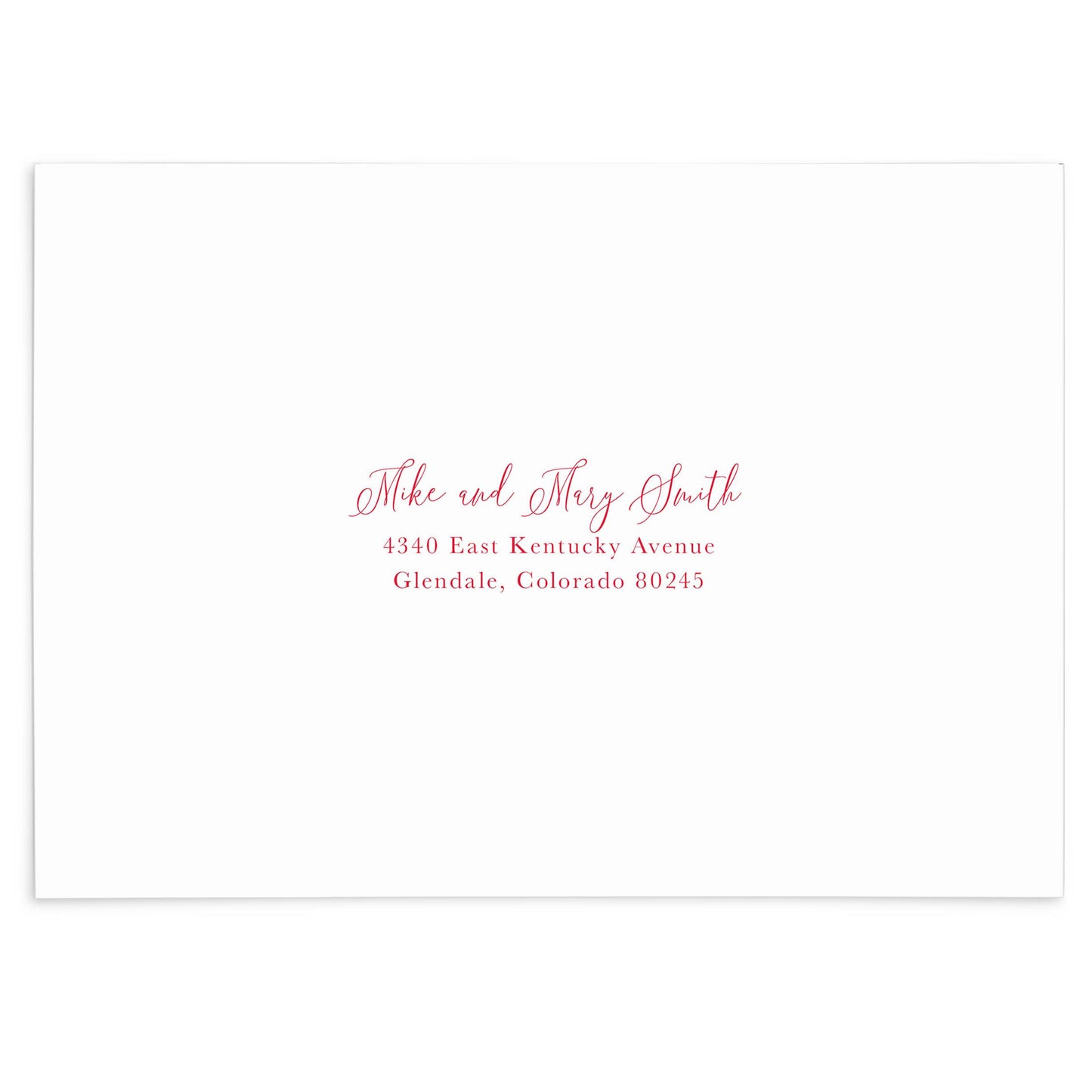 Merry Little Christmas Ornament Holiday Photo Card