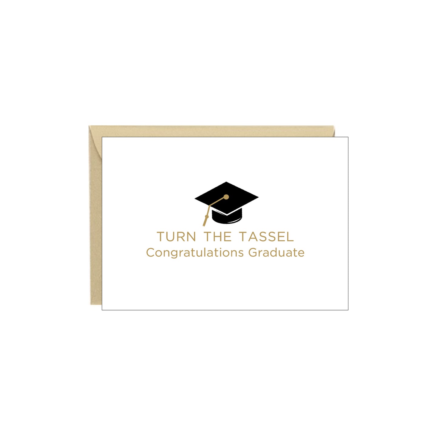 Enclosure Card - Graduation Cap Turn the Tassel - 4 pack