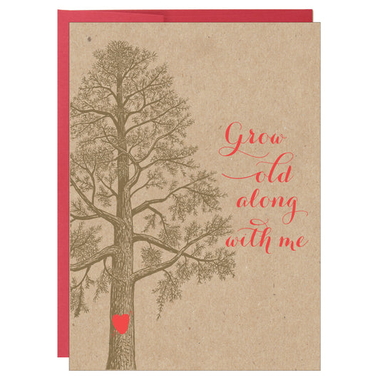 Grow Old Along with Me Greeting Card - Idea Chíc