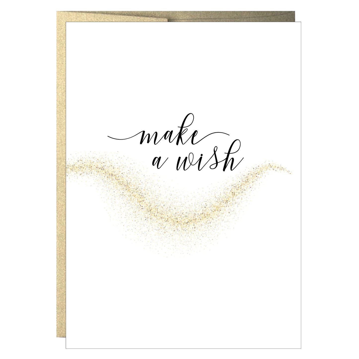 Make A Wish Birthday or Celebration Greeting Card - Idea Chíc