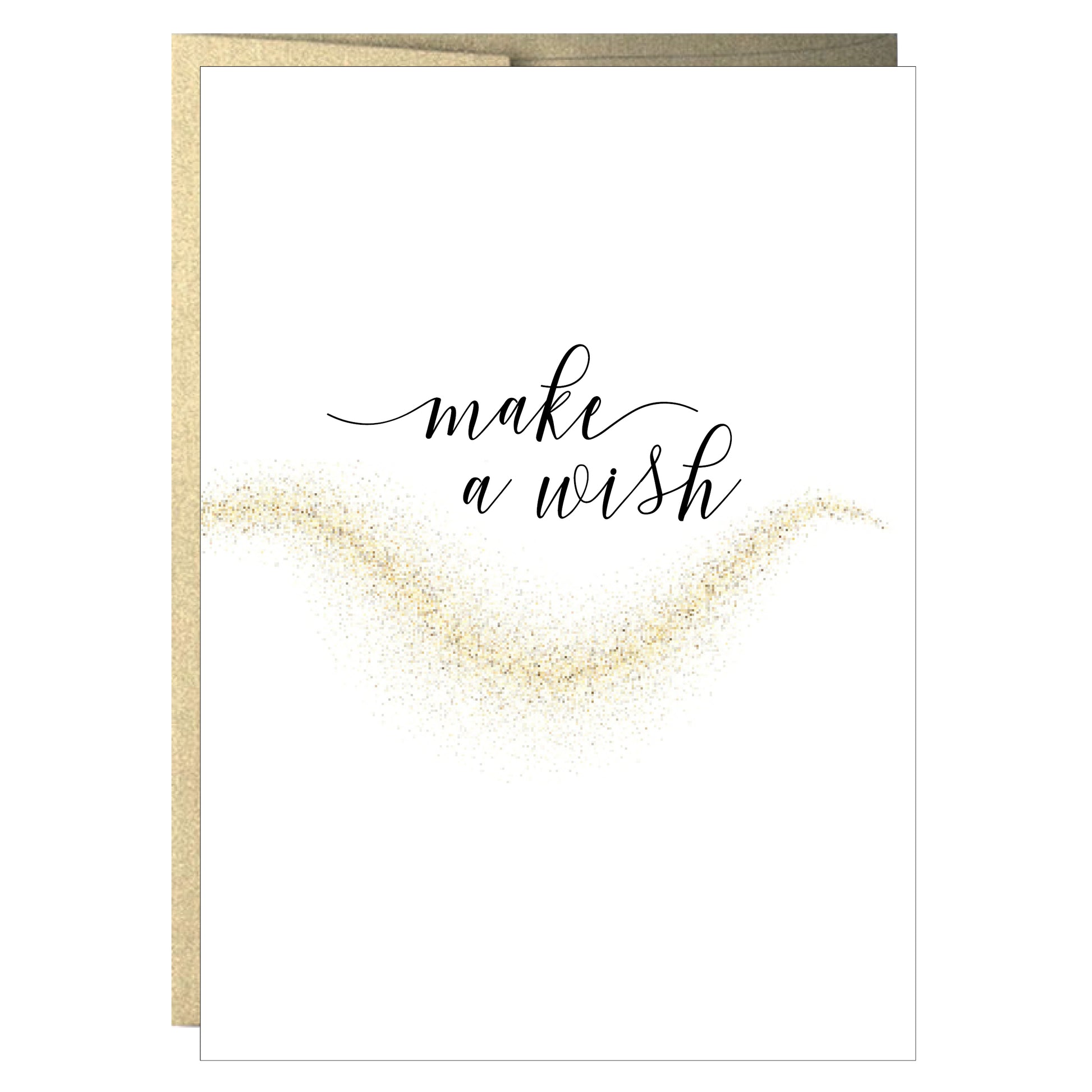 Make A Wish Birthday or Celebration Greeting Card - Idea Chíc