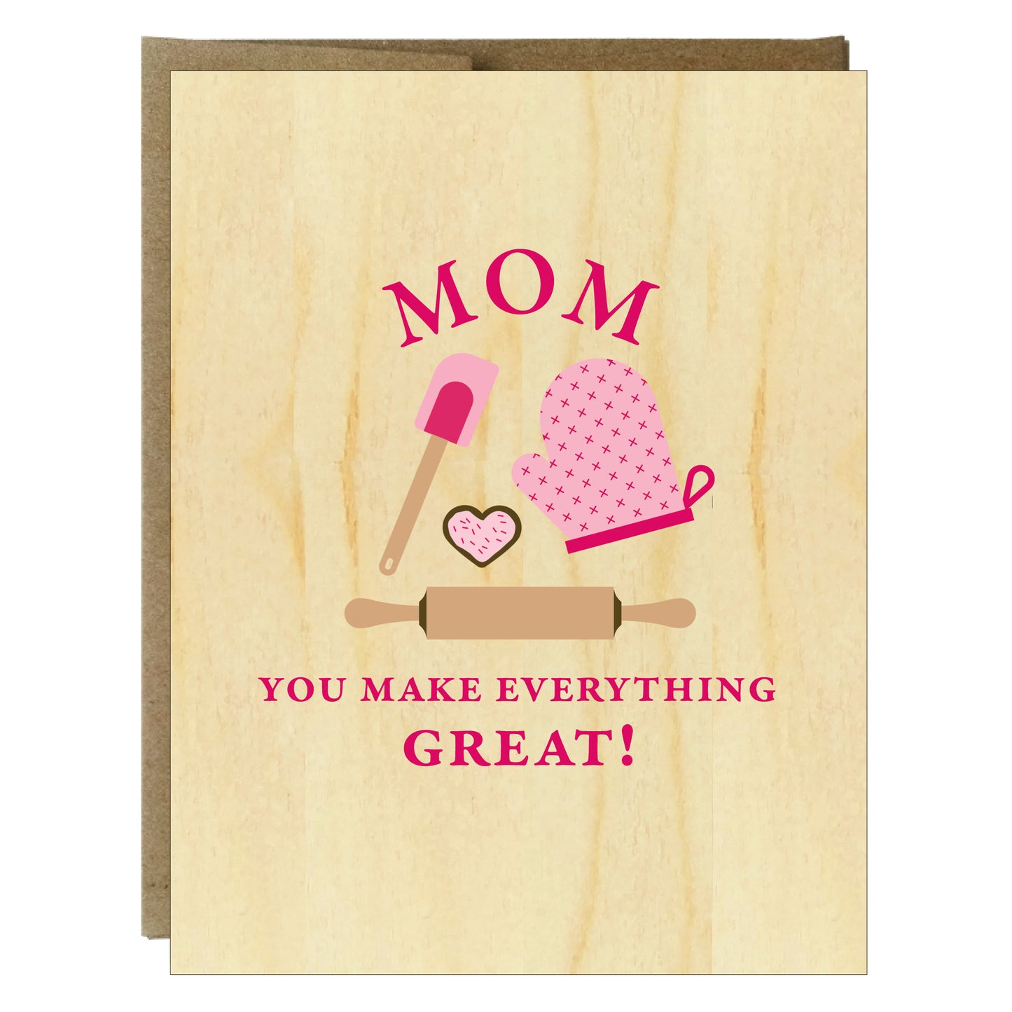 Maman, tu fais tout génial Carte de vœux
