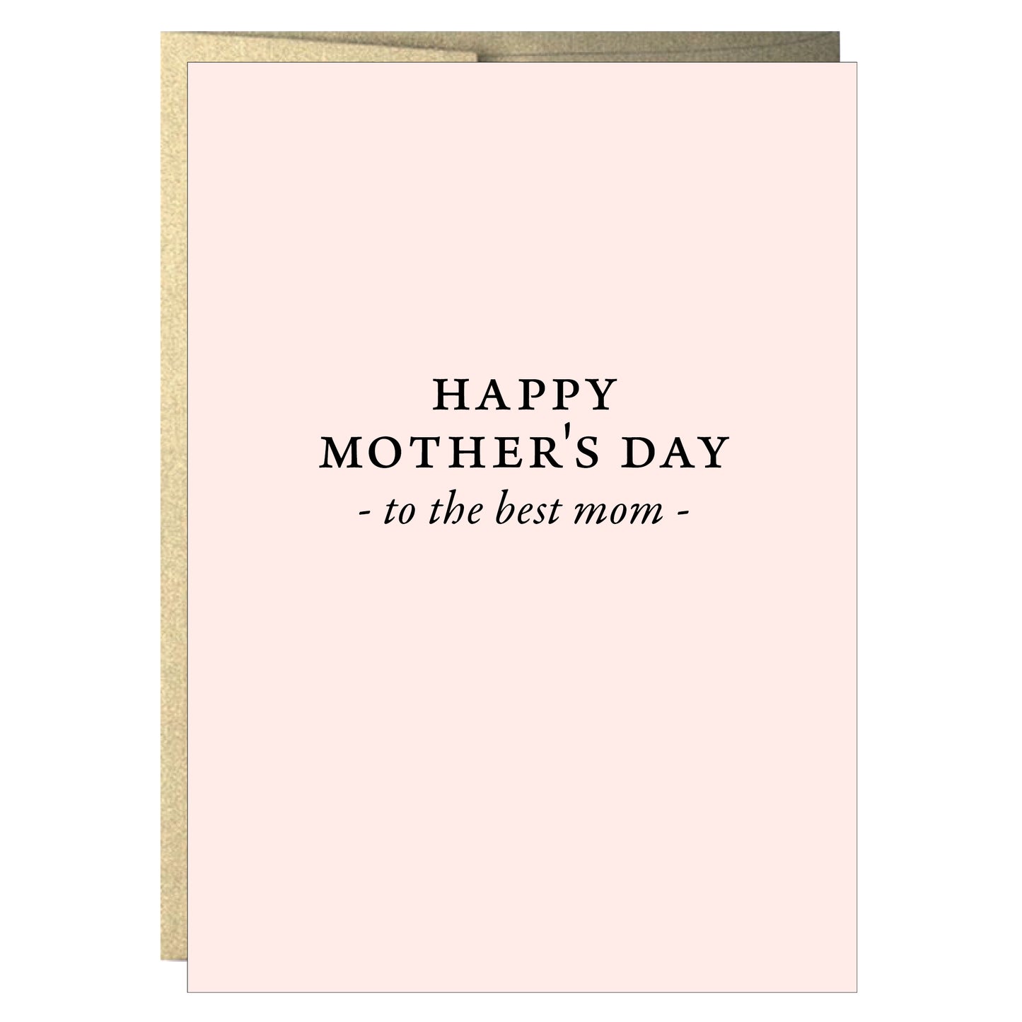 Bonne fête des mères à la meilleure maman Carte de vœux