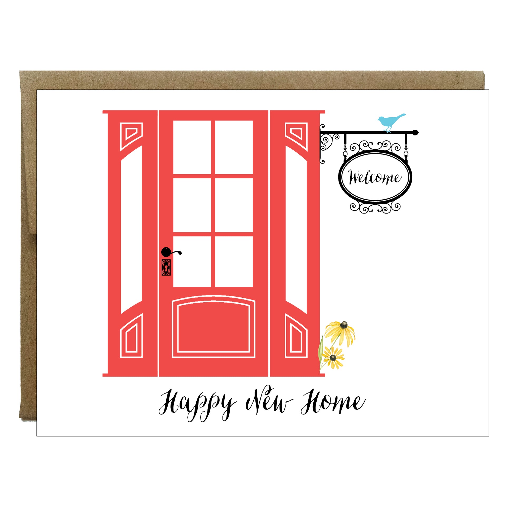 Happy New Home Housewarming Greeting Card - Idea Chíc