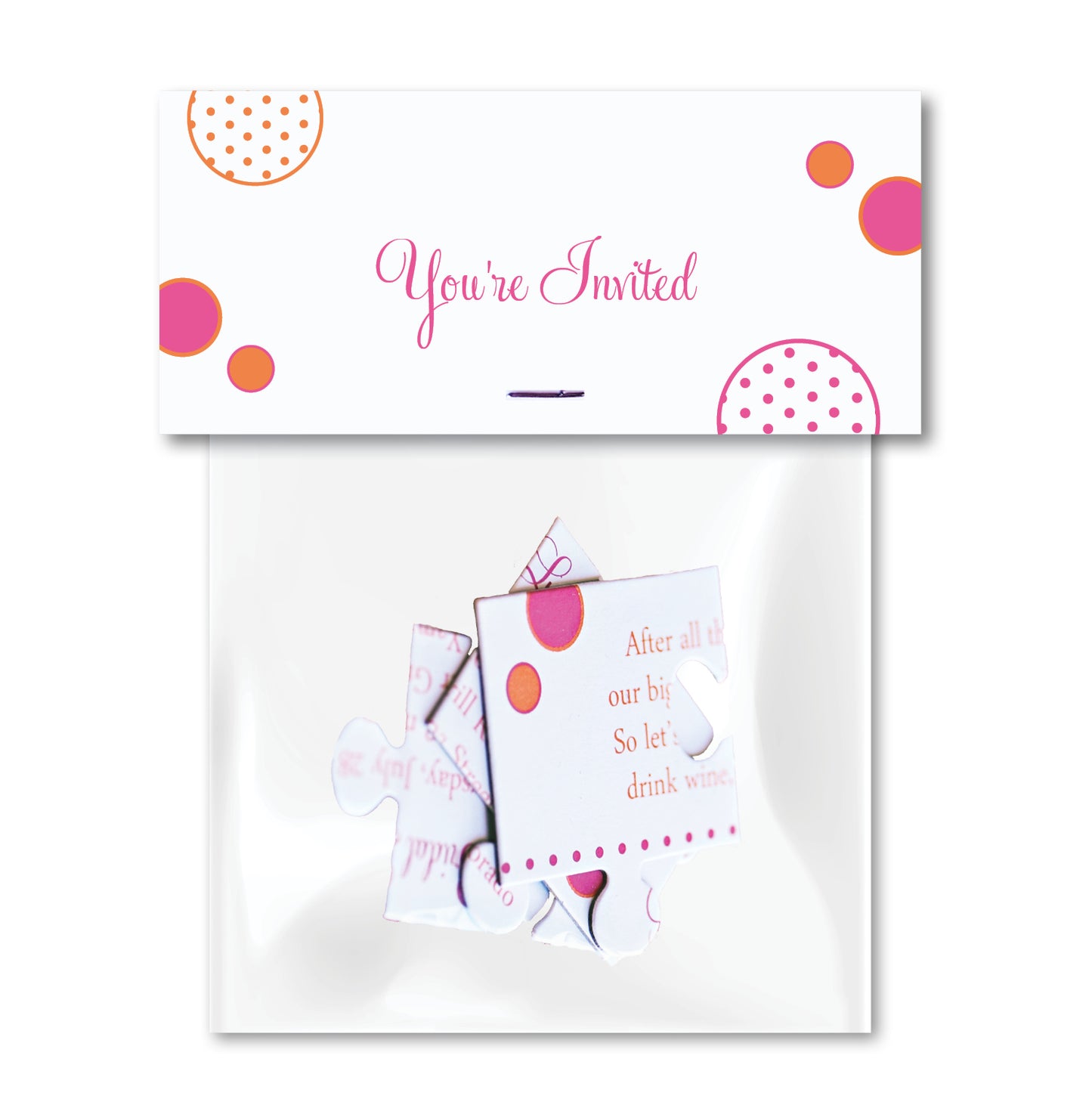 Puzzle Invitation for the Fun and Interactive Wedding or Party - Idea Chíc