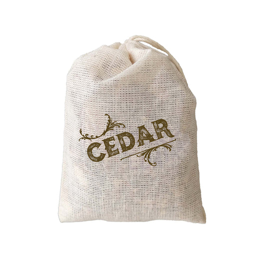 Cedar Sachet - 3 Pack for Closet, garment bag or Drawer - Idea Chíc